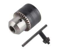 Annadue Portabrocas de 1,5 13 Mm de Capacidad, Portabrocas de Montaje 1/2 20UNF con Convertidor de Broca de Destornillador de Impacto Conversión de Adaptador de Conexión Rápida, Llave