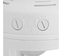 Annadue Portalámparas LED E27, Casquillo de Luz con Sensor de Movimiento por Infrarrojos, Base de Lámpara Ajustable con Interruptor para Iluminación Automática, Casquillo LED Inteligente AC110-240V