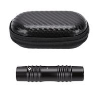 Annadue Preamplificador XLR Macho a Mini, Ganancia 28dB, Conector Dorado con Reducción de Ruido Inteligente, Alimentación 48V para Micrófono Dinámico, Estudio de Grabación y Sonido en