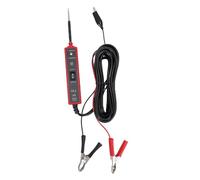 Annadue Probador de Sonda de Circuito de Potencia 6-24 V Buscador de Cortocircuito Automotriz Probador de Eléctrico con Indicadores LED y Alertas de Zumbador para Auto Cam