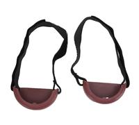 Annadue Protectores de Dedos de Zapatos, Cubiertas Antideslizantes para Dedos de Zapatos con Gancho y Bucle, Protectores de de para Deportivos para Niños, Rosa Sucio (Talla pequeña)