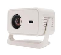 Annadue Proyector para Exteriores 1080p con Enfoque Automático y Corrección Trapezoidal, Wi-Fi y Bluetooth, de Cine en Casa Portátil Inteligente, Android 13, 1+16 GB, Proy (Enchufe de la UE)