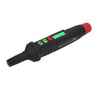 Annadue Psicrómetro Digital Medidor de Humedad y Temperatura HT62 Termómetro Portátil Higrómetro Punto de Rocío Probador de Bombilla Húmeda con Pantalla LCD, -20 ℃ -60 ℃ Temperatura Ambiente, 0-100%