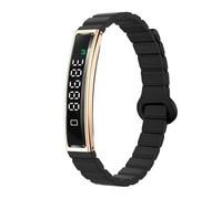 Annadue Pulsera Inteligente Rastreador de Ejercicios con Control Remoto de Cámara, Rastreador de Actividad a Prueba de Agua, Contador de Pasos, Monitor de Frecuencia Cardíaca Durante el (Black)