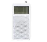 Annadue Radio Portable Am FM con Antena Telescópica, Teclas de Función de Modo Múltiple Suena Estéreo Radio Pequeño para Viajes Al Aire Libre en el Hogar, Equipado con Pantalla Digital