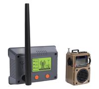 Annadue Radio Portátil con Amplificador de Señal FM MW SW WB Bluetooth | El Amplificador de Señal Elimina la Estática en Interiores.BT 5.2, Control de APP, 297 Presintonías, EQ,