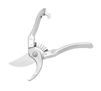 Annadue Recortadoras de Pezuñas de Cabra, Tijeras para Pezuñas de Oveja, Herramienta para Recortar, Tijeras para Cortar Uñas de Dedos de Animales para Granja de Ganado Porcino (Silver)