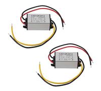 Annadue Reductor de Voltaje del Convertidor de 2pcs 12 V, Convertidor de Paso de Impermeabilización para el Carrito de Golf Carry Vehicle Vehicle Vehiclelesles
