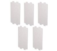 Annadue Reemplazo de Lámina de Placa de Mica para Horno Microondas, 5 Uds.Hoja de Mica para Reparación de Hornos Microondas |Aislante Resistente a Altas Temperaturas de 115x60 Mm para Secador de
