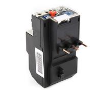 Annadue Relé de Sobrecarga Térmica BR2-25, relé de Protección de Sobrecarga Eléctrica 7A 10A, Térmico para Protección del Motor, Rango de Corriente Ajustable para Uso Industrial