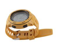 Annadue Reloj Deportivo Digital, Reloj Temporizador Luminoso Multifuncional para Hombres, Electrónico para Correr Al Aire (Yellow)