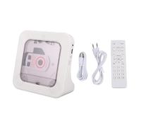 Annadue Reproductor de CD con Altavoz Dual HiFi Bluetooth Portátil, con Control Remoto, Pantalla LCD, Niños, Ancianos y Amigos