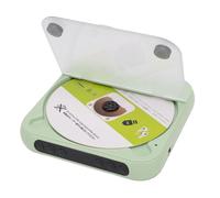 Annadue Reproductor de CD Portátil con Auriculares, Reproductor de CD de Escritorio Bluetooth Portátil Recargable con Altavoces Estéreo Duales, Pantalla LCD para el Hogar Al Aire