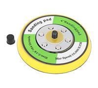 Annadue Soporte de Almohadilla de Lijado de 4 Pulgadas para Máquina | Placa de respaldo universal, operación con una mano, ABS liviano, rectificado de superficies, instalación simple