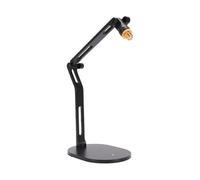 Annadue Soporte de Micrófono de Escritorio Resistente, Flexible y Ajustable | Ajuste Flexible Capacidad de Carga de 1,0 KG Gestión de Cables Base Ponderada Amplia Compatibilidad para Karaoke Live Studio