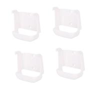 Annadue Soporte de Montaje en la Pared de 4 Piezas, Almacenamiento Seguro para el Control Remoto de AC de York3, con Tornillos o Adhesivo para la Sala de Estar de la Cocina Hotel