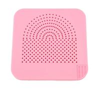 Annadue Tablero de Papel para Filigrana con Cajón de Almacenamiento, 20 Pines, Disco de Bobinado de Tiras de Papel para Hacer Manualidades, Tablero Guía de Filigrana, Enrollador de (PINK)