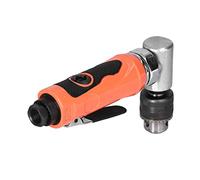 Annadue Taladro Neumático, Perforadora Angular de Aire, Herramienta Manual con Cabezal Acodado de 90°, 1/4 pulg., 6,5 Mm, KP 555L (Estilo de la UE)
