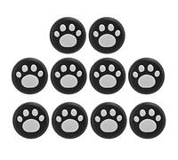 Annadue Tapas de Agarre para Pulgar con Forma de Pata de Gato, Cubierta de Silicona Kawaii con Forma de Pata de Gato para Interruptor Lite, 10 Piezas de Reemplazo de (Garras Blancas