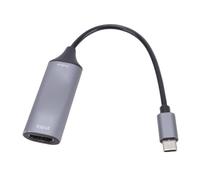 Annadue Tarjeta de Captura de Video 4K, Tarjeta de Captura de Video con Sonido de Interfaz Portátil Tipo C para Grabación, Transmisión en con Compatibilidad para Varios Software, Rango