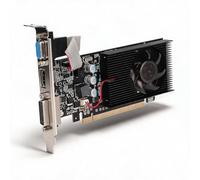 Annadue Tarjeta Gráfica de Computadora, Tarjeta Gráfica GT610 2GB 64bit DDR3 PCIE 2.0 X16, Salida HDMI/VGA/DVI, Tarjeta Gráfica de PC de Frecuencia de Memoria de 810MHZ