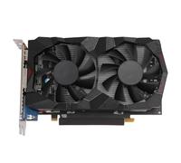 Annadue Tarjeta Gráfica PCI Express 4GD5, Tarjeta Gráfica para Computadora de Escritorio con Ventilador Dual de 4 GB GDDR5 de 128 bits, Tarjeta Gráfica para Juegos Silenciosa y Eficiente