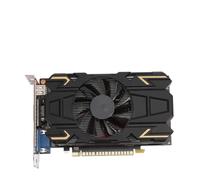 Annadue Tarjeta Gráfica, Tarjeta Gráfica para Computadora de 2 GB GDDR5 de 128 bits con Ranura PCI Express 2.0 16X, Tarjeta Gráfica de Video para Juegos de PC 2GD5 PCI E para DirectX 12