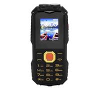 Annadue Teléfono Celular de Botón Grande para Personas Mayores, Teléfono Móvil Simple con Pantalla HD de 1.8 ", Batería Grande de 5000 MAh, Doble Sim, Tecla SOS, Sonido Fuerte (Black)