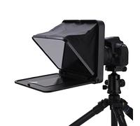 Annadue Teleprompter TC7 para Teléfono Inteligente, Tableta, Cámara SLR, Control Remoto y Aplicación, para Cámara DSLR, Grabación de Vídeo con Lente Gran Angular, Enseñanza en Línea,