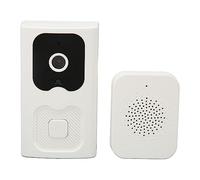 Annadue Timbre con Vídeo, Audio Bidireccional, WiFi, Timbre Recargable con Visión Nocturna HD de 1080p, 38 Melodías para Seguridad del Hogar, Fácil Instalación, sin Cableado
