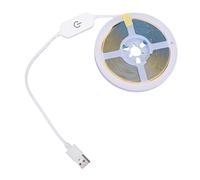 Annadue Tira LED COB, IP65 a Prueba de Agua, Flexible, Cortable, Sensible Al Tacto, Tira de Luz LED Autoadhesiva para Estante, Dormitorio, Cocina, TV, Espejo, Gabinete, Iluminació (tío paterno)