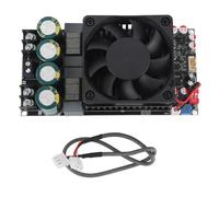 Annadue TPA3255 Tablero de Amplificador de Potencia Digital, Amplificador de Estereo de Alta Potencia de 600W con un Gran Disipador de Calor y Enfriamiento Automático, para un de