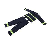 Annadue Traje de Trabajo Ignífugo XXL, Chaqueta y Pantalón Reflectantes
