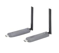 Annadue Transmisor y Receptor HDMI Inalámbrico, 1080P 60Hz 100m Rango 5G HD Video Kit, Plug and Play para TV/Proyector/PC/Cámara, Multi Pantalla Compartida a Través de App