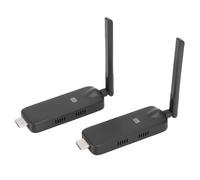 Annadue Transmisor y Receptor HDMI Inalámbrico 164FT/50M HDMI Extender Kit, 1080p@60Hz Ultra HD Admitido, Enchufe y Reproduce 5G+2.4G para Video y Audio para Monitorear Desde