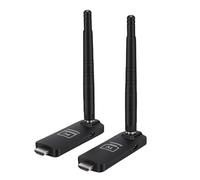 Annadue Transmisor y Receptor HDMI Inalámbrico, 328FT 5G 1080P 4K Decodificación Kit de Extensor HDMI Inalámbrico para Monitor Proyector Cine en Casa Teléfono Inteligente Computadora