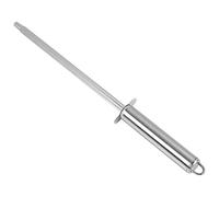 Annadue Varilla de Afilar de Acero Inoxidable, Varilla Afiladora de Cuchillos de Cocina de 12 Pulgadas, Acero para Afilar Cuchillos, Herramienta de Afilado Profesional (Estilo 5)