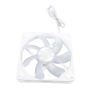 Annadue Ventilador de PC PWM, Ventilador de 140 Mm, Ventilador de Caja de PC con PWM, Rodamiento Hidráulico MFDB, Ventilador de Computadora ARGB, Velocidad: 800-1500 RPM