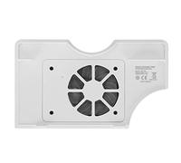 Annadue Ventilador de Refrigeración para Nintendo Switch OLED, Consola de Juegos, Radiador, Iluminación Colorida con Cable de Carga, Ventilador para Switch OLED Dock