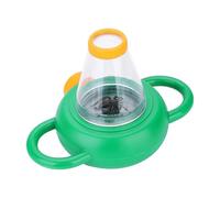 Annadue Visor de Insectos de Doble Cara con Aumento de 4X | Ventanas de visualización duales, exploración de la naturaleza, juguete científico para niños, ABS ecológico, lentes