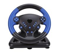 Annadue Volante de Carreras Force Feedback con Palanca de Cambios 6+1, Pedal, Joystick para PC/P3/P4/Android/IOS