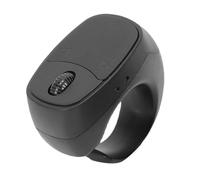 Annadue Volteador de Páginas con Control Remoto, Desplazamiento de Páginas BT5.3 con Alcance de 10 M, para Grabación de Vídeo de Teléfono, Obturador de Cámara, Lectura de Libros E (Black)