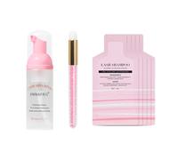 ANNAFRIS Limpiador de Espuma de Pestañas Kit Champú Mousse Eyelash Shampoo Foam Cleanser Prolongación de las Pestañas (Mousse 5Pcs-Set)