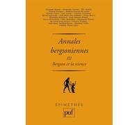 Annales bergsoniennes: Tome 3, Bergson et la science