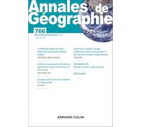 Annales de géographie - N°766 6/2025
