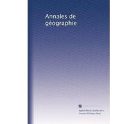Annales de géographie: Volume 15