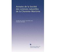 Annales de la Société des sciences naturelles de la Charente-Maritime: Volume 2