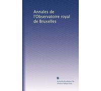 Annales de l'Observatoire royal de Bruxelles: Volume 3