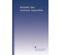Annales des sciences naturelles: Volume 116