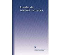 Annales des sciences naturelles: Volume 52